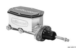 Wilwood 260-14957-P Wilwood Compact Tandem Master Cylinder - 7/8in Bore - w/Pushrod (Ball Burnished)