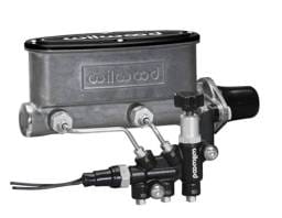 Wilwood 261-13269 Wilwood HV Tandem M/C Kit w L/H Bracket & Prop Valve - 1in Bore