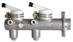 Wilwood 260-7563 Wilwood Tandem Master Cylinder - 1in Bore w/ Remote Reservoirs