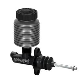 Wilwood 261-17277-.81 Wilwood Compact Remote MC w/ Direct Mount LW Anodized Billet Alum. Reservoir - 0.81 Bore 1/8-27 NPT