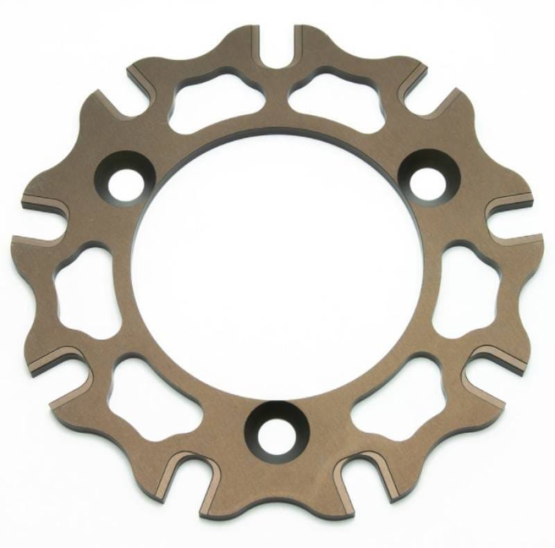 Wilwood 300-10720 Wilwood Rotor Adaptor Floating - Sprint Left Front 9 x 7.00 BC 3 x 5.00 BC