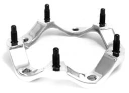 Wilwood 270-2189C Wilwood Wheel Spacer - Wide 5 - 2in - Coarse Studs
