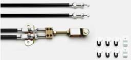 Wilwood 330-9371 Wilwood Universal Parking Brake Cable Kit Disc/Drum Combination Parking Brake & MC4 w/ Clevis