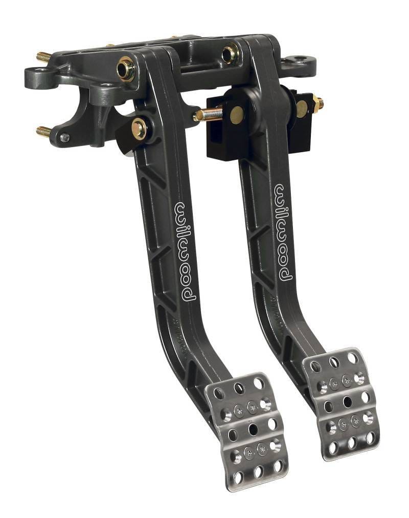 Wilwood 340-11295 Wilwood Adjustable Dual Pedal - Brake / Clutch - Fwd. Swing Mount - 6.25:1 thumbnail 3