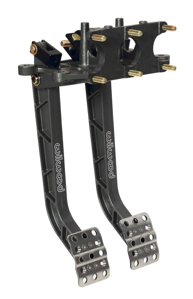 Wilwood 340-11299 Wilwood Adjustable Dual Pedal - Brake / Clutch - Rev. Swing Mount - 6.25:1