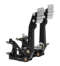 Wilwood 340-16607 Wilwood Adjustable Tru-Bar Brake w/ Clutch - Floor Mount - 4.75-5.75:1