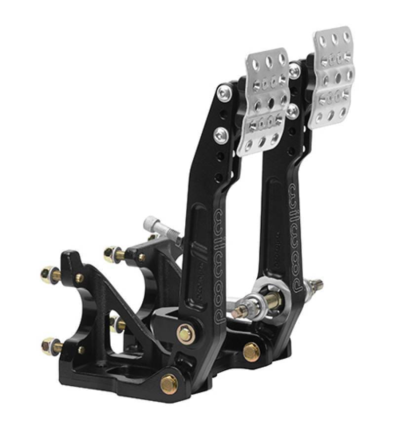 Wilwood 340-16607 Wilwood Adjustable Tru-Bar Brake w/ Clutch - Floor Mount - 4.75-5.75:1