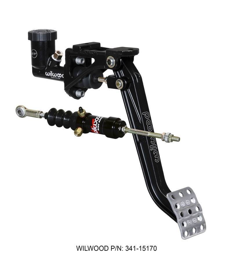 Wilwood 341-15170 Wilwood Clutch Kit - Forged Adj. Pedal / MC / Slave - Swing Mount - 7:1