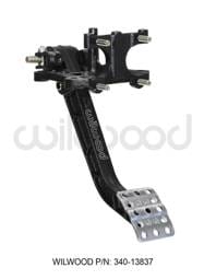 Wilwood 340-13837 Wilwood Adjustable Brake Pedal - Rev. Swing Mount - 5.1:1