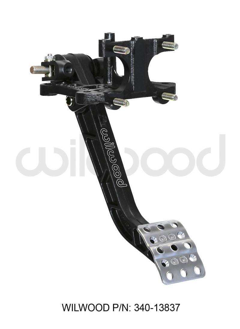 Wilwood 340-13837 Wilwood Adjustable Brake Pedal - Rev. Swing Mount - 5.1:1