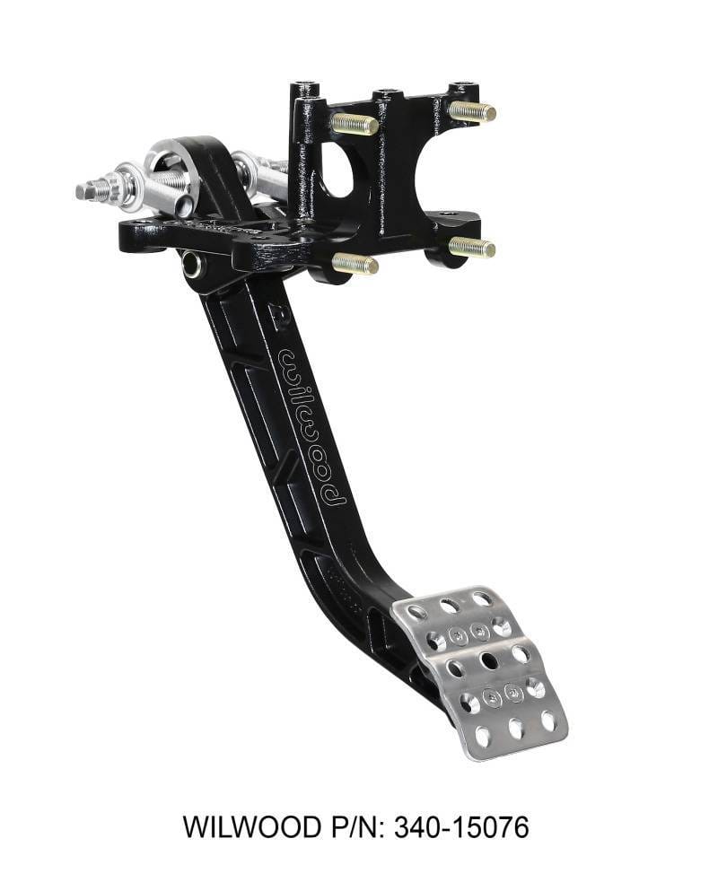 Wilwood 340-15076 Wilwood Adjustable-Trubar Brake Pedal - Rev. Swing Mount - 5.1:1