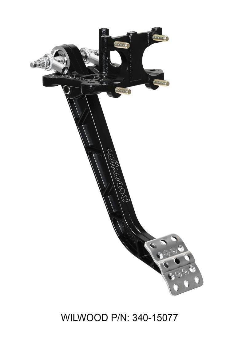 Wilwood 340-15077 Wilwood Adjustable-Trubar Brake Pedal - Dual MC - Rev. Swing Mount - 6.25:1