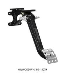Wilwood 340-15079 Wilwood Adjustable-Trubar Brake Pedal - Dual MC - Swing Mount - 7:1
