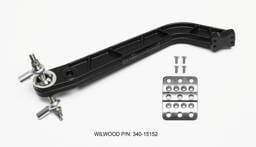 Wilwood 340-15152 Wilwood Retrofit Kit Adj Trubar Brake Pedal - Brake -Rev Swing Mount - 6.25:1