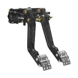 Wilwood 340-16350 Wilwood Adjustable Balance Bar Brake w/ Offset Clutch Combo - Triple MC - Swing Mount - 5.50-6.25:1