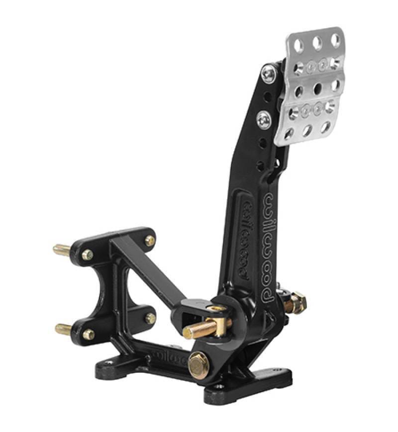 Wilwood 340-16376 Wilwood Adjustable Balance Bar Single Brake Pedal - Floor Mount - 5.25-6:1