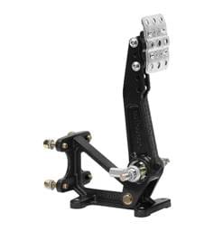 Wilwood 340-16377 Wilwood Adjustable-Trubar Ratio Pedal - Dual MC - Floor Mount - 5.25:1-6:1
