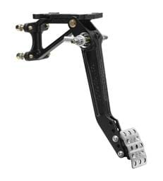Wilwood 340-16380 Wilwood Adjustable Tru-Bar Single Brake Pedal - Swing Mount - 6.25-7:1