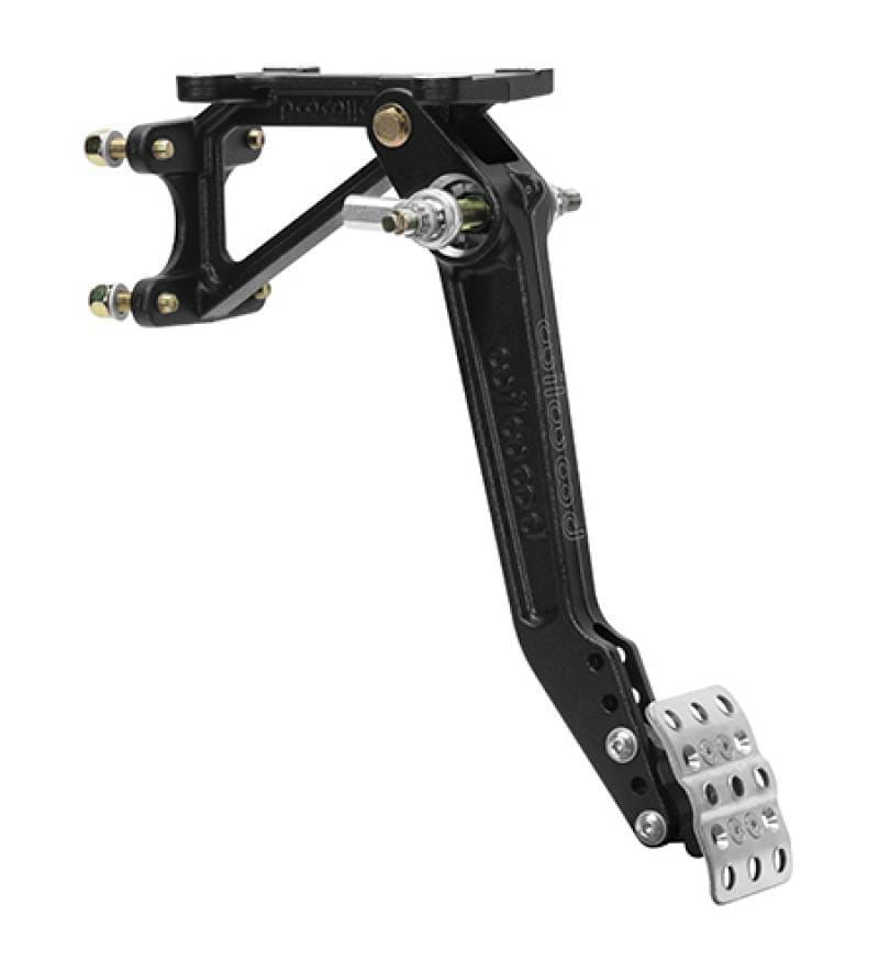Wilwood 340-16380 Wilwood Adjustable Tru-Bar Single Brake Pedal - Swing Mount - 6.25-7:1