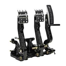 Wilwood 340-16602 Wilwood Adjustable Balance Bar Brake, Clutch, Throttle - Floor Mount - 4.75-5.75:1