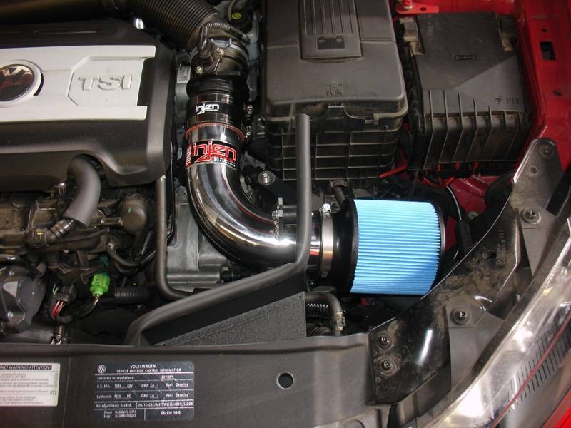 Injen SP3075BLK Injen 10-12 VW MK6 GTI 2.0L TSI Black Short Ram Intake w/ Heat Shield - Fits 2010-2013 Volkswagen GTI thumbnail 7
