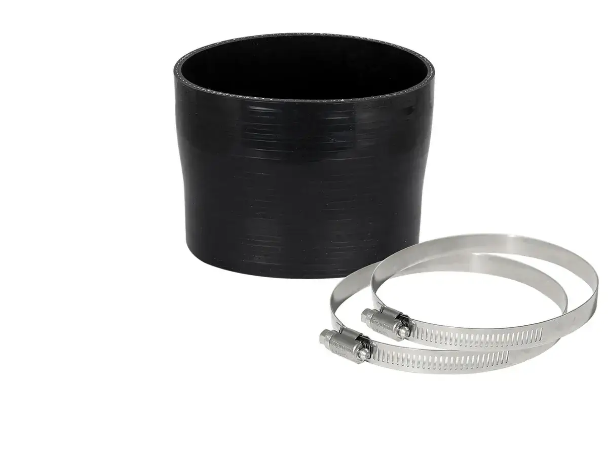 aFe 59-00086 aFe Magnum FORCE (3-3/4in ID to 3-1/2in ID x 3in L) Straight Reducing Coupler - Black