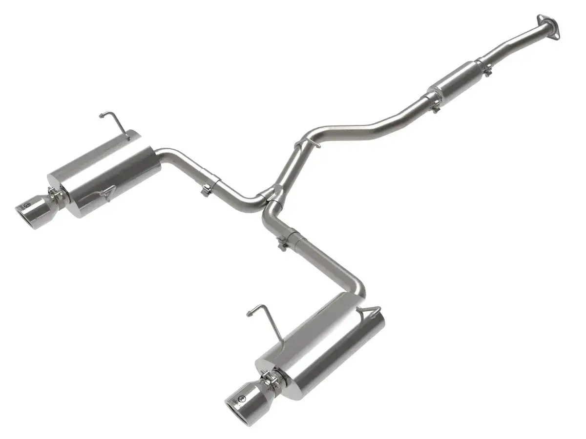 aFe 49-36804-P aFe Subaru Forester XT 14-18 H4-2.5L Takeda 2-1/2in to 2-1/4in 304 SS Cat-Back- Polished Tip thumbnail 3