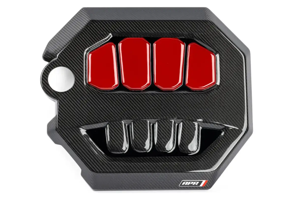 HJQF MS100232 APR Engine Cover - 2.0T EA888.4 - Carbon Fiber - Fits select 2022-2026 Audi, Volkswagen applications thumbnail 3