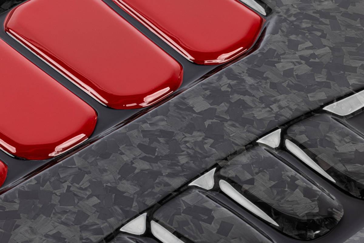HJQF MS100233 APR Engine Cover - 2.0T EA888.4 - Forged Carbon Fiber - Fits select 2022-2026 Audi, Volkswagen applications thumbnail 7