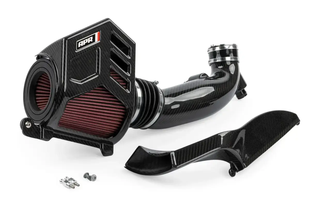 HJQF CI100048 APR Carbon Fiber Intake - C8 3.0T - Fits 2019-2026 Audi A6 Quattro, A7 Sportback, A6 allroad