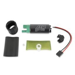 AEM 50-1235 AEM 400 LPH E85 Compatible Fuel Pump Kit - Single Barb - Ethanol Compatible