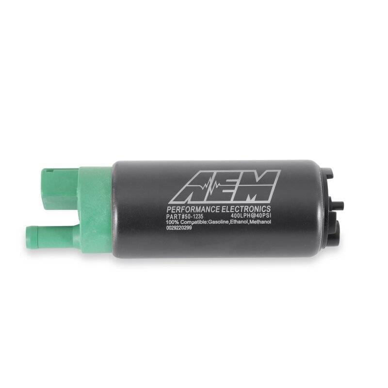 AEM 50-1235 AEM 400 LPH E85 Compatible Fuel Pump Kit - Single Barb - Ethanol Compatible thumbnail 2