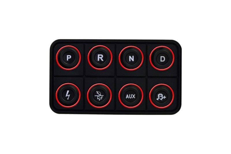AEM 30-8400 AEM EV 8 Button Keypad CAN Based Programmable Backlighting thumbnail 5