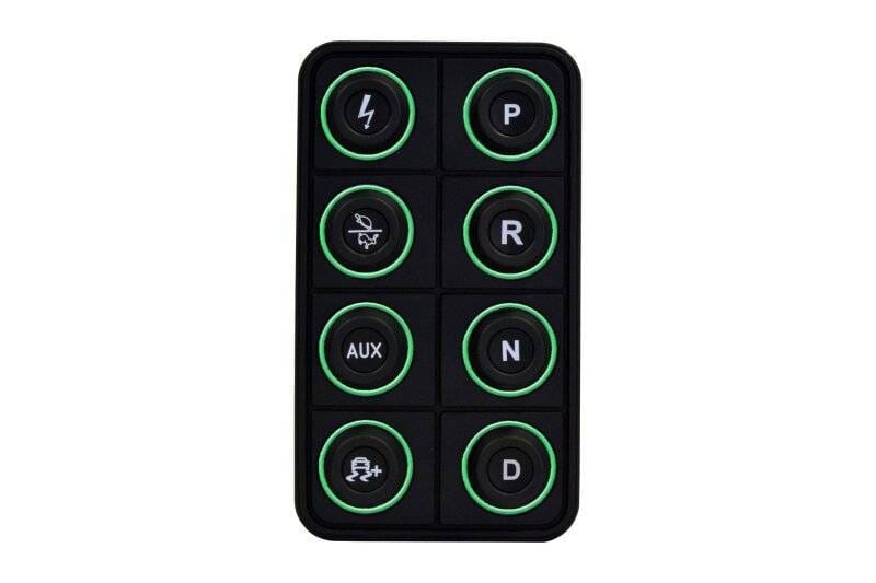 AEM 30-8400 AEM EV 8 Button Keypad CAN Based Programmable Backlighting thumbnail 6