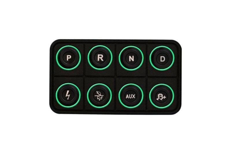 AEM 30-8400 AEM EV 8 Button Keypad CAN Based Programmable Backlighting thumbnail 7