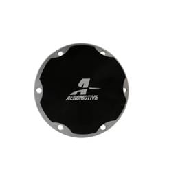 Aeromotive 18730 Aeromotive Fill Cap - Screw-On - 3in - Flanged - 6-Bolt - Black