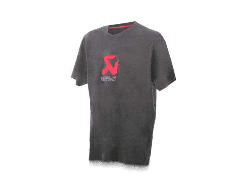 Akrapovic 801220 Akrapovic Mens Logo Grey T-Shirt - M thumbnail 2