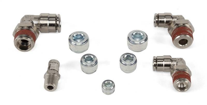 Air Lift 32012 Air Lift Fitting Pack For FLO Tanks 15218/15224/15228 With 1/4in or 3/8in Lines
