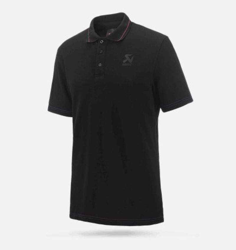 Akrapovic 802132 Akrapovic Corpo Polo Black Mens - M thumbnail 2