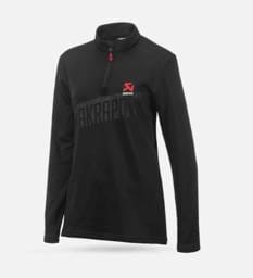 Akrapovic 802216 Akrapovic Womens Corpo Turtleneck Zip Black S