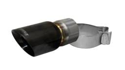 CORSA Performance TK001BLK Corsa Single Universal 2.5in Inlet / 3in Outlet Black PVD Pro-Series Tip Kit
