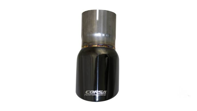 CORSA Performance TK003BLK Corsa Single Universal 2.75in Inlet / 3.5in Outlet Black PVD Pro-Series Tip Kit thumbnail 7
