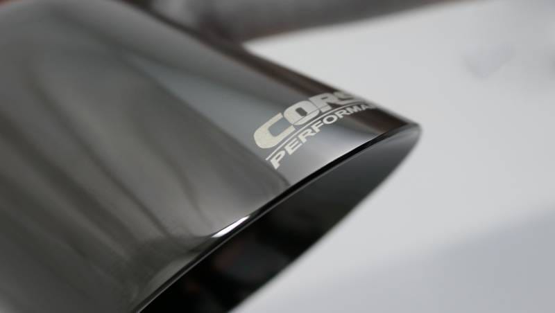 CORSA Performance TK004BLK Corsa Single Universal 2.5in Inlet / 4in Outlet Black PVD Pro-Series Tip Kit thumbnail 5