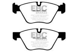 EBC Brakes DP21600 EBC 08-10 BMW 128 3.0 Greenstuff Front Brake Pads - Fits 2008-2013 BMW 128i