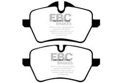 EBC Brakes DP21789 EBC 07-14 Mini Hardtop 1.6 Turbo Cooper S Greenstuff Front Brake Pads - Fits 2006-2016 Mini Cooper, Cooper Paceman, Cooper Countryman