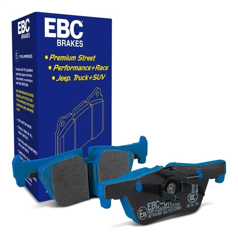 EBC Brakes DP52132NDX EBC 14-17 BMW 228 Coupe 2.0T Bluestuff Rear Brake Pads - Fits select 2013-2023 BMW models thumbnail 5