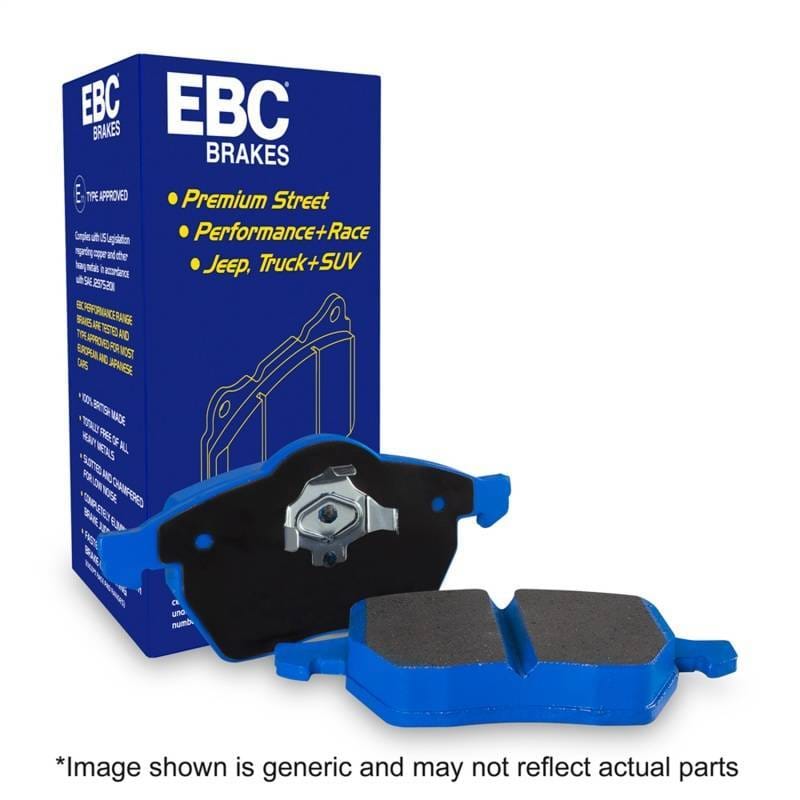 EBC Brakes DP5753/2NDX EBC 96-00 AC Ace 5.0L Bluestuff Front Brake Pads - Fits select 1969-1998 Lamborghini, Ferrari applications thumbnail 5