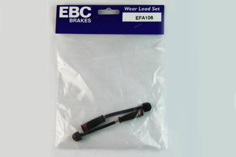 EBC Brakes EFA106 EBC 98-00 Mercedes-Benz C43 AMG (W202) 4.3 Front Wear Leads - Fits select 1998-2002 Mercedes-Benz models
