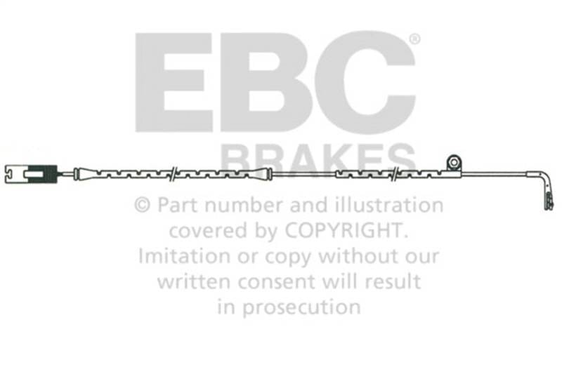 EBC Brakes EFA111 EBC 2000-2003 BMW Z8 5.0L Front Wear Leads - Fits 2000-2003 BMW Z8 thumbnail 3