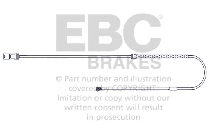 EBC Brakes EFA140 EBC 2010-2014 BMW X5 3.0L Turbo Rear Wear Leads - Fits 2009-2014 BMW X5, X6